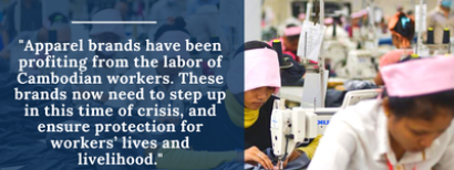 Corona: ook een impact op kledingarbeiders
